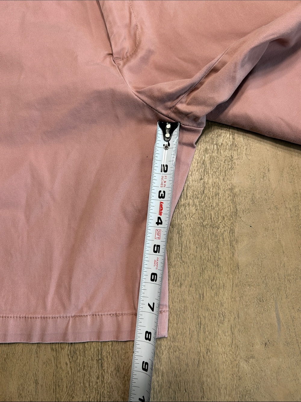Banana Republic Pink Flat Front Men’s Shorts - Picture 2 of 6